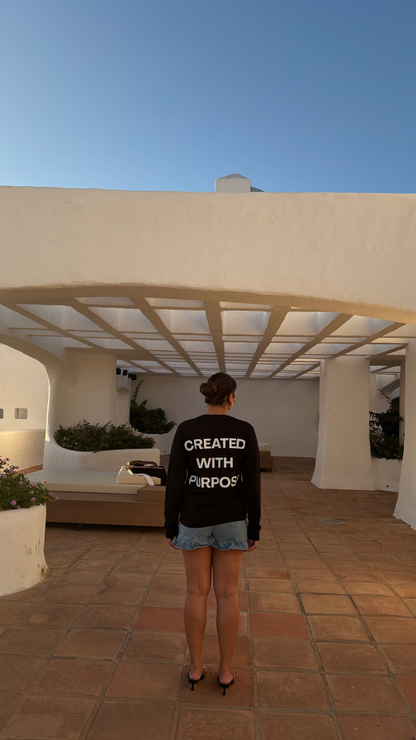 CREATED WITH PURPOSE LONGSLEEVE
