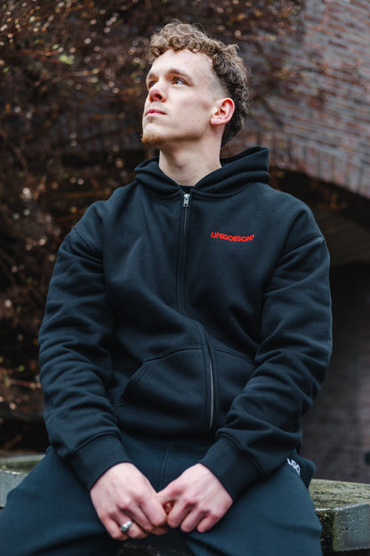 LIFEGOESON Zipped Hoodie™ | FAITH Heren