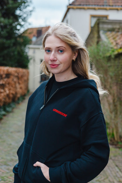 LIFEGOESON ZIPPED HOODIE™ | FAITH Dames