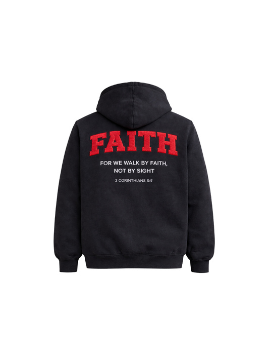 LIFEGOESON Zipped Hoodie™ | FAITH Heren