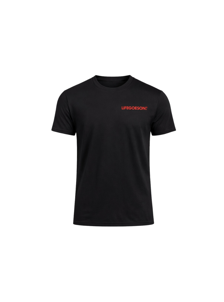 LIFEGOESON T-SHIRT™ | FAITH Dames