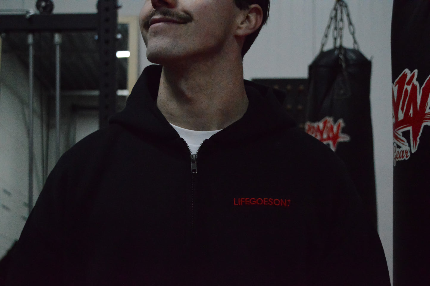 LIFEGOESON Zipped Hoodie™ | FAITH Heren